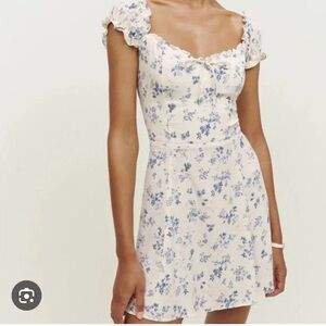 Reformation Floral Mini Dress